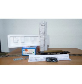 ROCO 46490, wagon plat ancien chargé de rails DB  BO