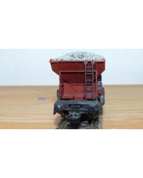ROCO 46128 / 4334,  wagon trémie Talbot fonctionnel N°2406 :  DB  BO