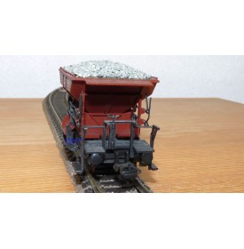 ROCO 46128 / 4334,  wagon trémie Talbot fonctionnel N°2406 :  DB  BO