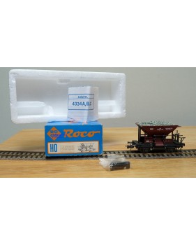 ROCO 46128 / 4334,  wagon trémie Talbot fonctionnel N°2406 :  DB  BO