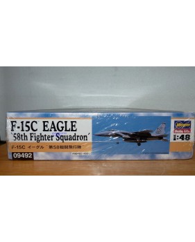 HASEGAWA  09492, MAC DONNELL DOUGLAS F- 15 C Eagle  USAF   Neuf BO 1/48