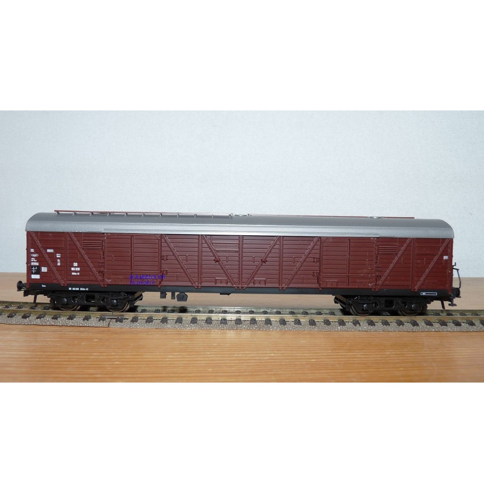 ROCO 4369A, wagon couvert à bogies type GGths Bromberg DB Neuf BO