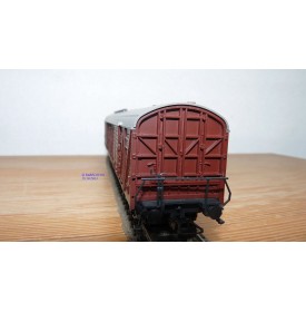 ROCO 4369A, wagon couvert à bogies type GGths Bromberg DB Neuf BO