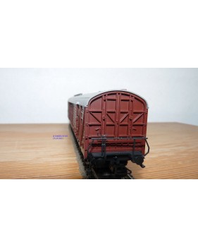 ROCO 4369A, wagon couvert à bogies type GGths Bromberg DB Neuf BO