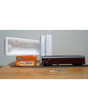 ROCO 4369A, wagon couvert à bogies type GGths Bromberg DB Neuf BO