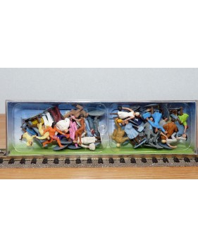 FALLER 153002, 36 personnages de voyageurs et passants Neuf  HO 1/87