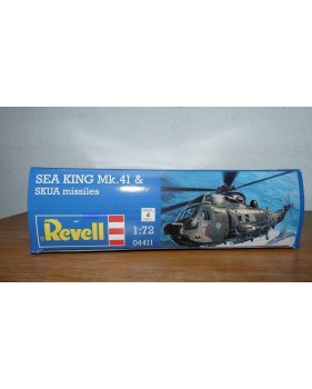ITALERI 04411,  Hélicoptère  WESTLAND SEA KING Mk.41 et missiles SKUA Bundesmarine  Neuf  BO 1/72
