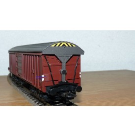 ROCO 4358,  wagon à toit baculant type Taes DB BO
