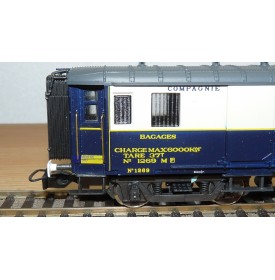 RIVAROSSI V ABZ voiture grandes lignes mixte 1/2 ème Cl. type ABz FS 