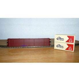 ELECTROTREN 5139K,  wagon plat type Remms chargé de 2 conteneurs CONFERN DB BO