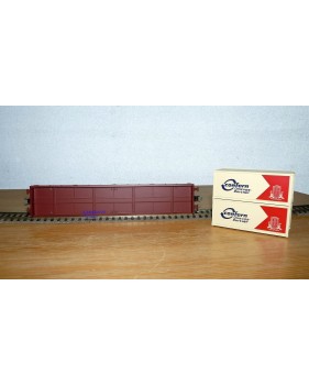 ELECTROTREN 5139K,  wagon plat type Remms chargé de 2 conteneurs CONFERN DB BO