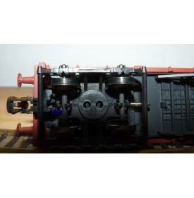 ELECTROTREN 5139K,  wagon plat type Remms chargé de 2 conteneurs CONFERN DB BO