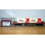 ELECTROTREN 5139K,  wagon plat type Remms chargé de 2 conteneurs CONFERN DB BO