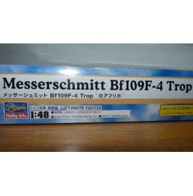 HASEGAWA 09459, MESSERSCHMITT Bf 109 F-4 Trop North Africa Neuf   1/48  BO