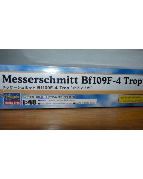 HASEGAWA 09459, MESSERSCHMITT Bf 109 F-4 Trop North Africa Neuf   1/48  BO