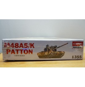 ACADEMY 1355, char américain M48 A5/K  PATTONNeuf  BO 1/48 