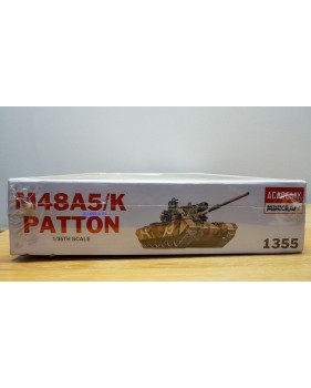 ACADEMY 1355, char américain M48 A5/K  PATTONNeuf  BO 1/48 