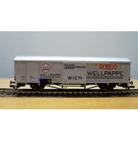 ROCO 46744, wagon couvert type Gbs RONDO Wellpape  ÖBB BO