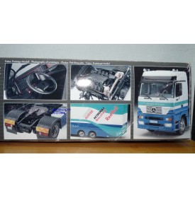 ITALERI 07539, MERCEDES Actros et semi remorque Atelier DUCATI Corse Infostrada 2002 plus DUCATI 998 F 02 NEUF BO 1/24