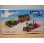 KIBRI  "echt " 51048, Kit  2 véhicules agricoles FENDT KRONE STOLL  50 ème anniversaire de Kibri    Neuf  BO 1/87 HO