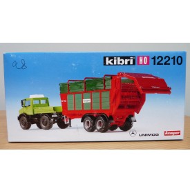 KIBRI 10908  Kit 3 remorques agricoles modernes ( Müller-Mitteltal, Meiller et Eckart ) Neuf  BO 1/87 HO