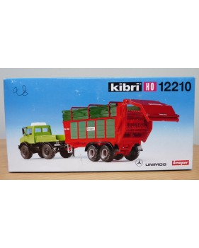 KIBRI 10908  Kit 3 remorques agricoles modernes ( Müller-Mitteltal, Meiller et Eckart ) Neuf  BO 1/87 HO
