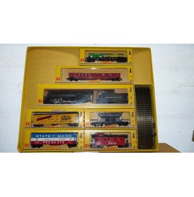 FLEISCHMANN  1367 / 6 G , rare coffret The Overland Mikado  BO