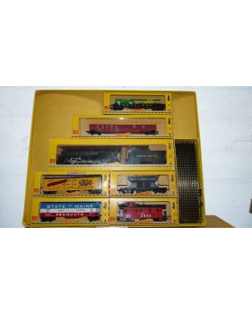 FLEISCHMANN  1367 / 6 G , rare coffret The Overland Mikado  BO