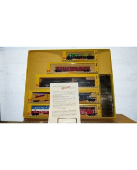 FLEISCHMANN  1367 / 6 G , rare coffret The Overland Mikado  BO