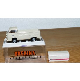 BREKINA 33911, camionnette plateau VW Kombi Stückgut   DB  Neuf  BO  1/87