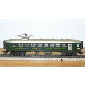 MÄRKLIN  348 /2 ( 4016 ), voiture restaurant allégée à pantographe  SBB 