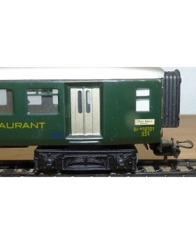 MÄRKLIN  348 /2 ( 4016 ), voiture restaurant allégée à pantographe  SBB 