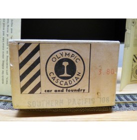 Olympic Cascadian 108, wagon couvert en bois ( Boxcar ) Southern Pacific  Neuf BO