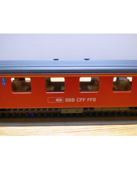BEMO 3276 421, voiture unifiée 3 ème série 1  Kl.   N° 201  SBB CFF FFS  Brünig Bahn   BO