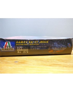 ITALERI 076, Hélicoptère KAMOV KA-29 Hélix Marine soviétique Neuf  BO 1/72