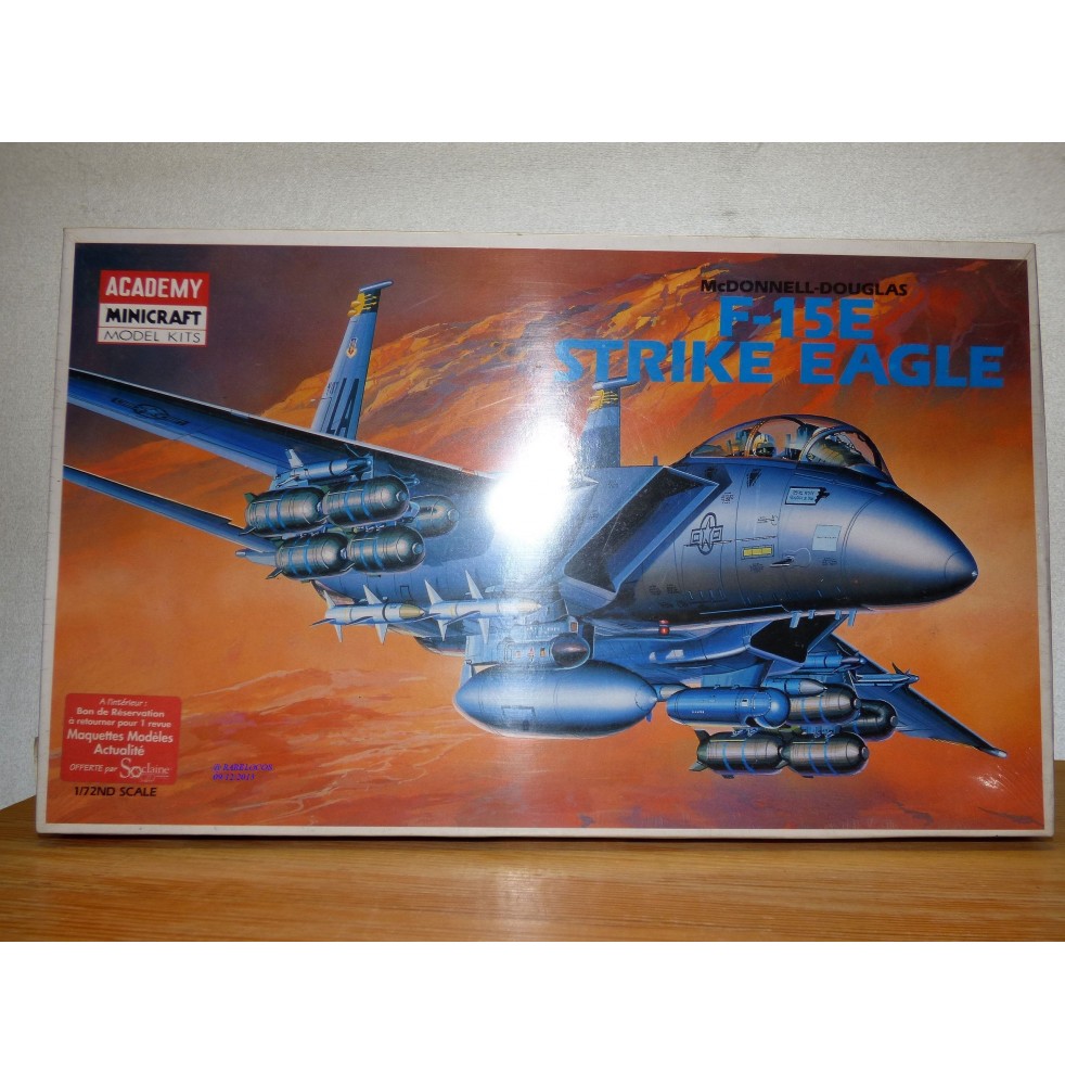 ACADEMY 2110, Mac Donnell Douglas F-15E Strike Eagle Neuf  BO 1/72