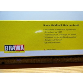BRAWA digital 0896 ( pour Märklin ) , loco diesel  Co Co  ALCO  DL 109  Rock Island Neuf  BO