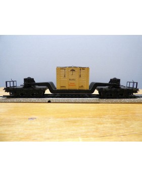 Märklin métal 4617 Wagon surbaissé EVS DB BO