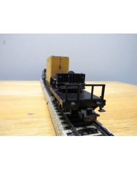 Märklin métal 4617 Wagon surbaissé EVS DB BO