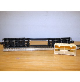 Märklin métal 4617 Wagon surbaissé EVS DB BO