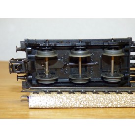 Märklin métal 4617 Wagon surbaissé EVS DB BO