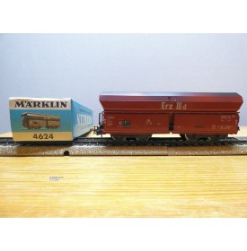 MÄRKLIN   4624 . 1,  wagon trémie grande capacité type Fad 50  Erz IIId  DB   BO