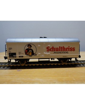 FLEISCHMANN  5322,  wagon réfrigérant type Ihqs 377 bière SCHULTHEISS DB BO