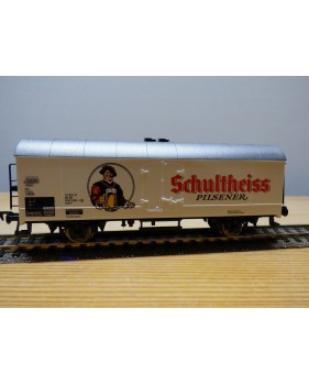 FLEISCHMANN  5322,  wagon réfrigérant type Ihqs 377 bière SCHULTHEISS DB BO