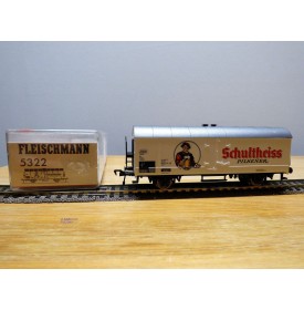 FLEISCHMANN  5322,  wagon réfrigérant type Ihqs 377 bière SCHULTHEISS DB BO
