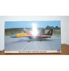 HASEGAWA 00321 MIG 29 Fulcrum Luftwaffe "Hopsten AFB 2001" Neuf BO 1/72