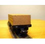 RIVAROSSI  C T,  wagon plat  court chargé d'un bloc de bois  