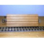 RIVAROSSI  C T,  wagon plat  court chargé d'un bloc de bois  