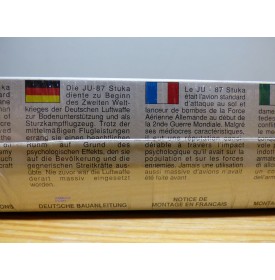 ITALERI 079,  JUNKERS  JU-87  B2/R2 STUKA  BO Neuf 1/72