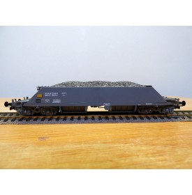 LILIPUT 223 50,  wagon trémie pour train de travaux ballast type Xas Bau I  SBB BO